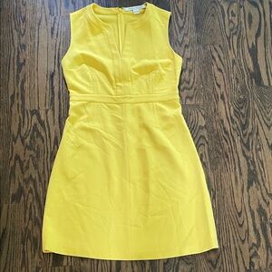 Diane Von Furstenberg Fleur Dress in yellow